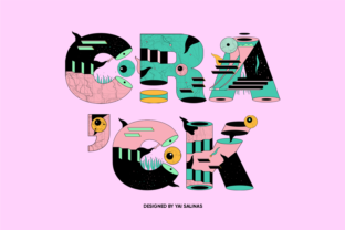 Crack: A Surreal Typeface for Designs That Demand Attention