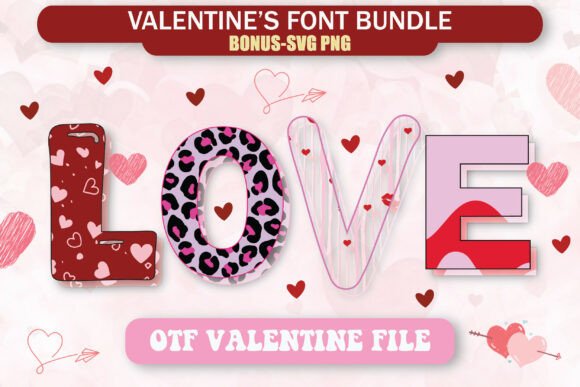 Four Sweet Love Fonts: A Designer's Valentine Dream