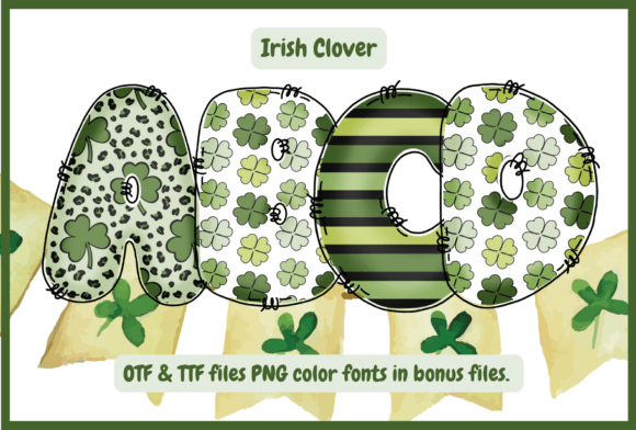 Irish Clover: A Font That Captures St. Patrick's Day Charm