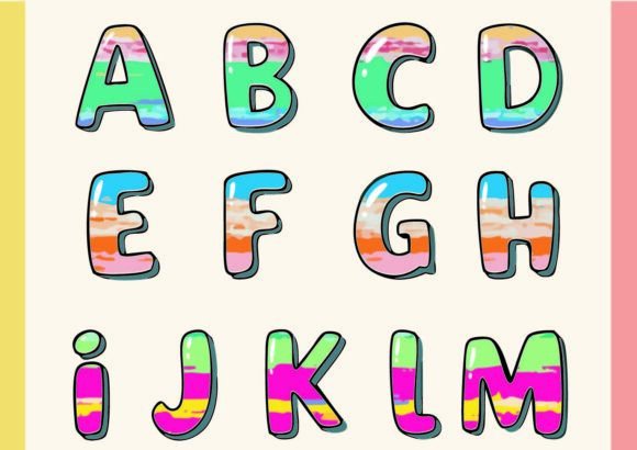 Isabel: A Color Font That Turns Every Letter Into a Painting