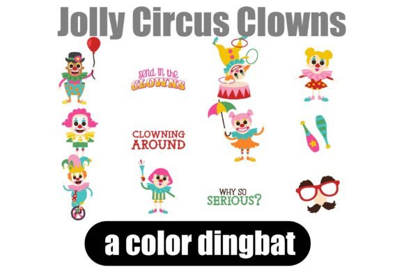 Jolly Circus Clowns: A Designer's Secret Weapon for Instant Flair
