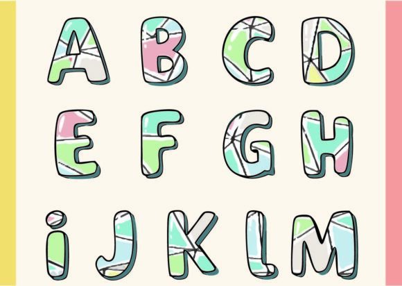 Lena: A Colorful Heaven of Typographic Paintings