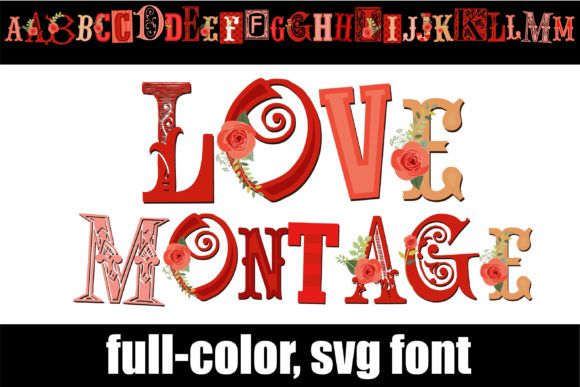 Love Montage: A Vibrant Typeface for Modern Creators