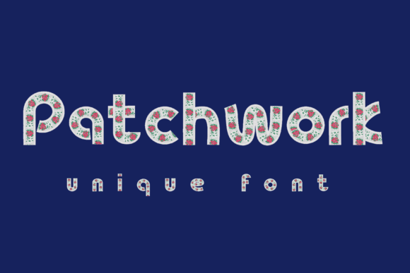 Patchwork: A Color Font for Modern Creators