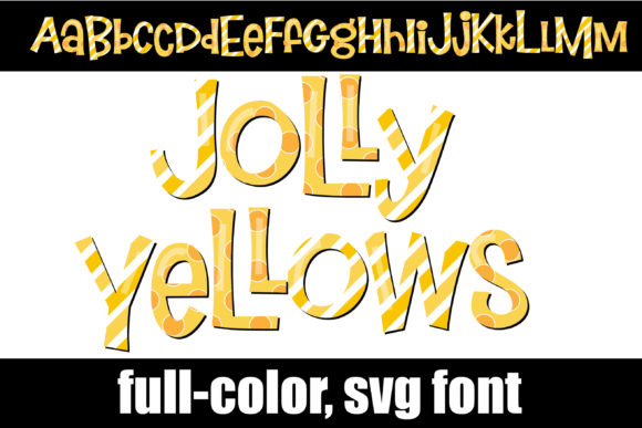 Unpacking Jolly Yellows: A Font That Radiates Energy